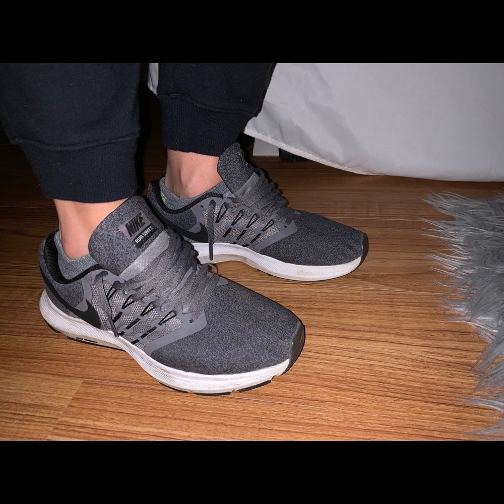 Grey Nike sneakers